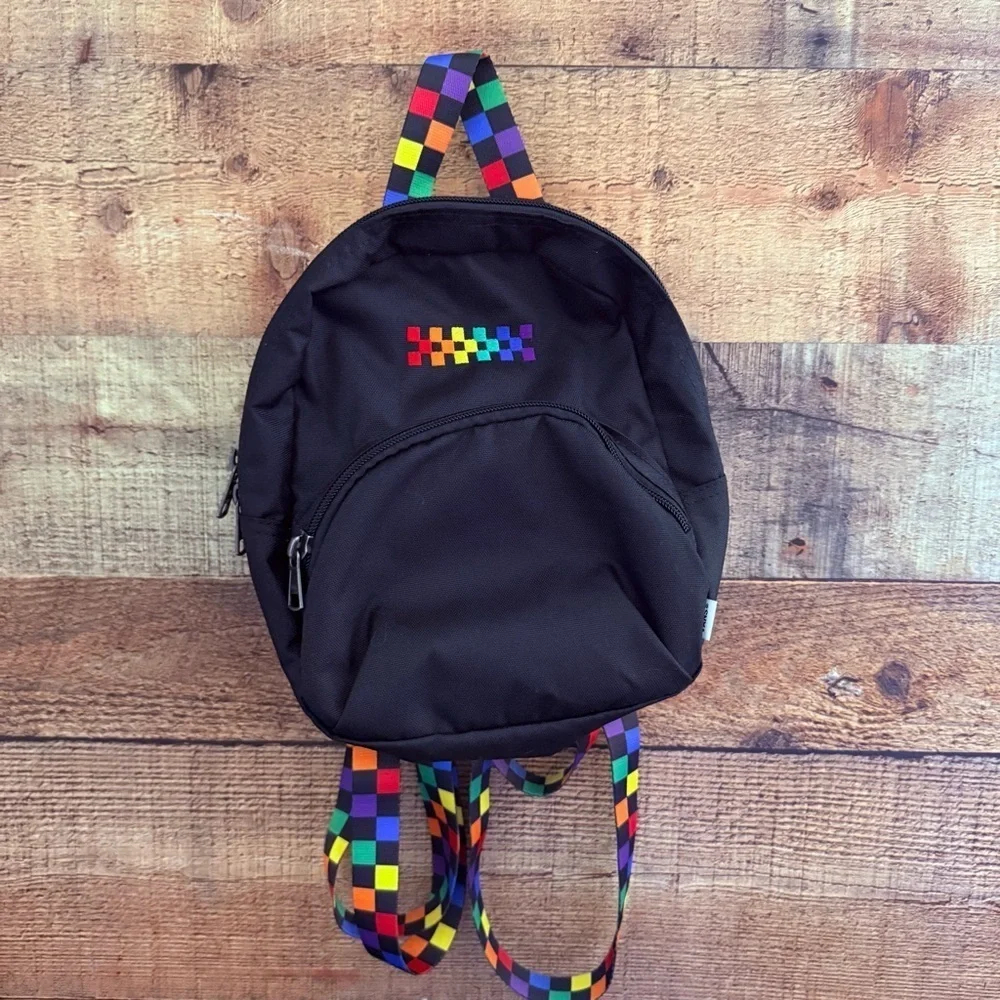 NWOT Vans Got This Rainbow Mini Backpack